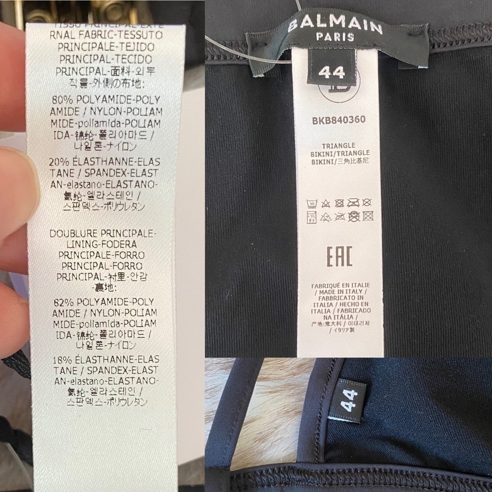 Balmain Monogram Bikini 44 - Picture 4 of 11